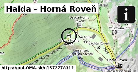 Halda - Horná Roveň