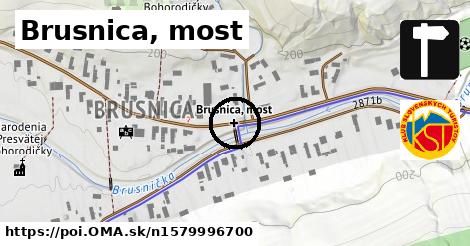 Brusnica, most