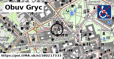 Obuv Gryc