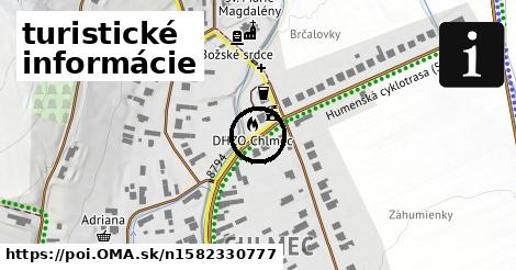 turistické informácie