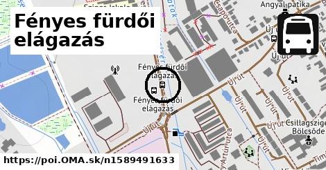 Fényes fürdői elágazás