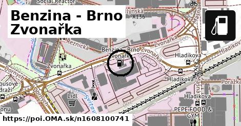 Benzina - Brno Zvonařka