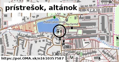 prístrešok, altánok