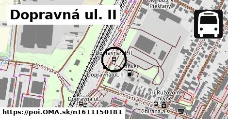 Dopravná ul. II