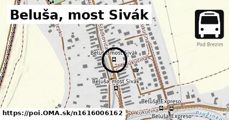 Beluša, most Sivák