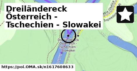 Dreiländereck Österreich - Tschechien - Slowakei