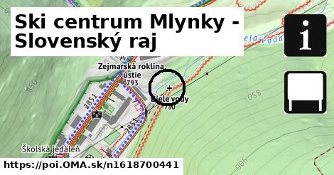 Ski centrum Mlynky - Slovenský raj