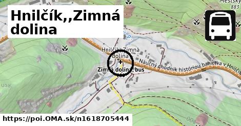 Hnilčík,,Zimná dolina