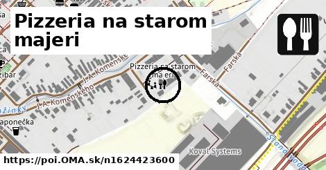 Pizzeria na starom majeri