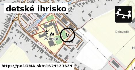 detské ihrisko