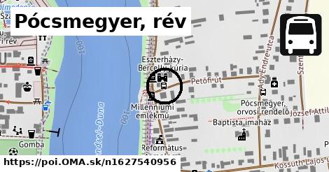 Pócsmegyer, rév