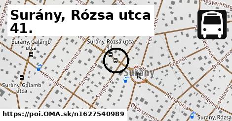 Surány, Rózsa utca 41.