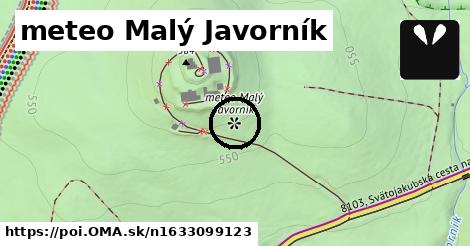 meteo Malý Javorník