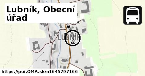 Lubník, Obecní úřad