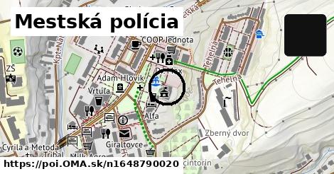 Mestská polícia