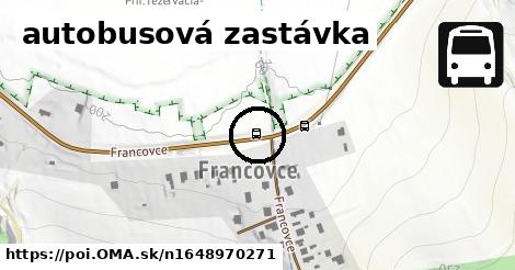 autobusová zastávka