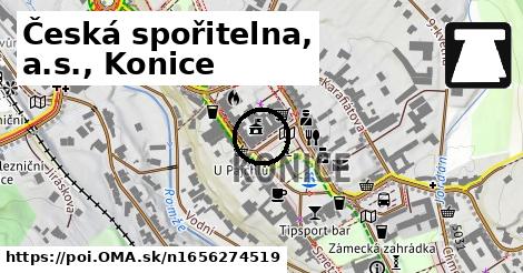 Česká spořitelna, a.s., Konice