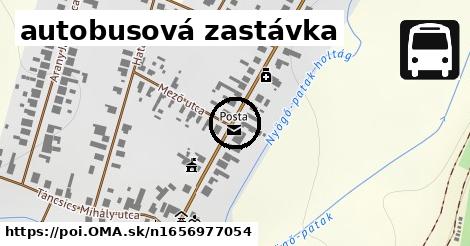 autobusová zastávka