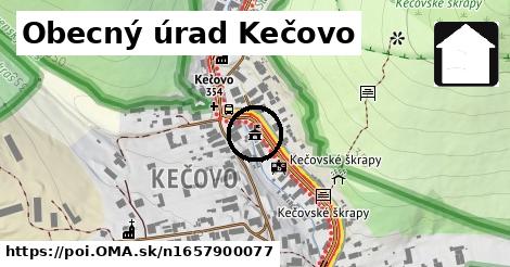 Obecný úrad Kečovo