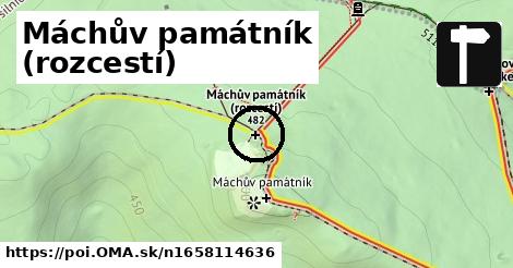 Máchův památník (rozcestí)