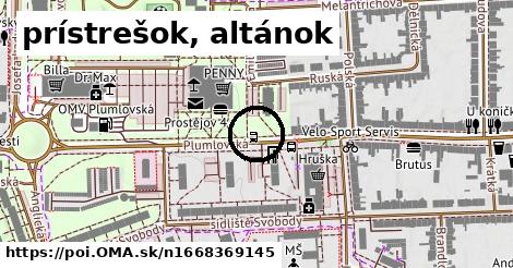 prístrešok, altánok