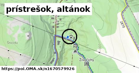 prístrešok, altánok