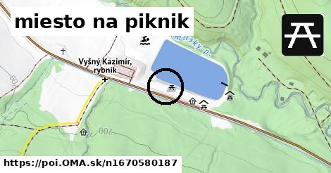 miesto na piknik