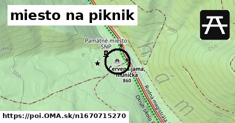 miesto na piknik