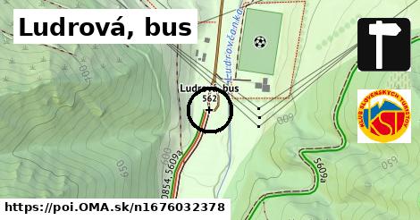 Ludrová, bus