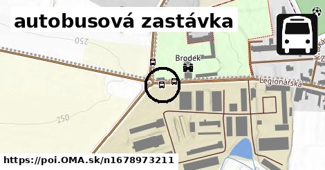 autobusová zastávka