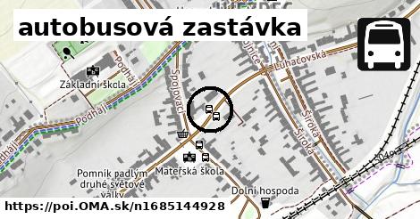 autobusová zastávka