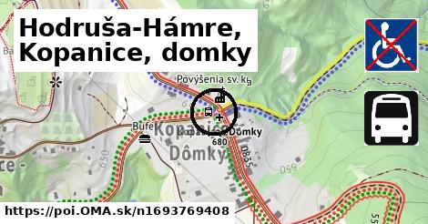 Hodruša-Hámre, Kopanice, domky