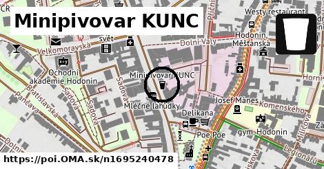 Minipivovar KUNC