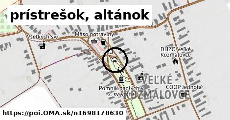 prístrešok, altánok