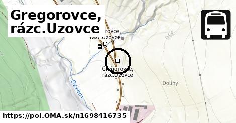 Gregorovce, rázc.Uzovce