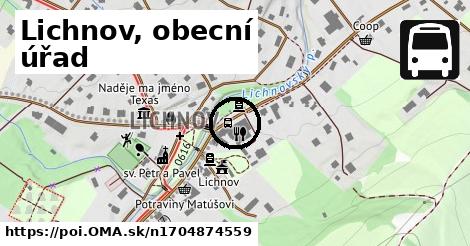 Lichnov, obecní úřad