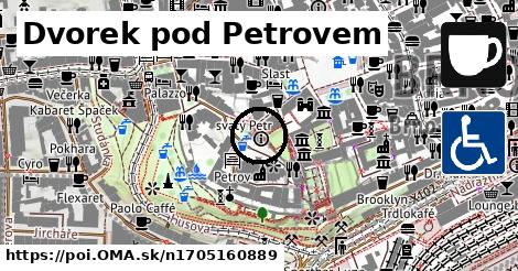 Dvorek pod Petrovem