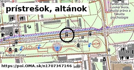 prístrešok, altánok