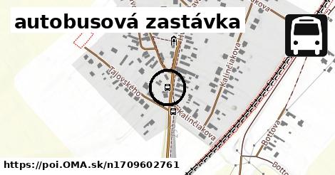 autobusová zastávka