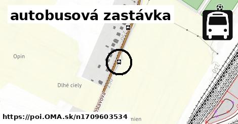 autobusová zastávka