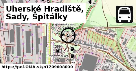 Uherské Hradiště, Sady, Špitálky