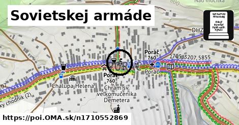 Sovietskej armáde