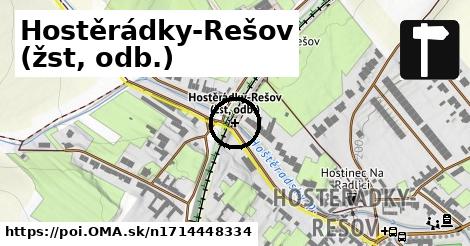 Hostěrádky-Rešov (žst, odb.)