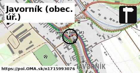 Javorník (obec. úř.)