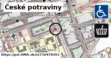 České potraviny