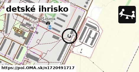 detské ihrisko