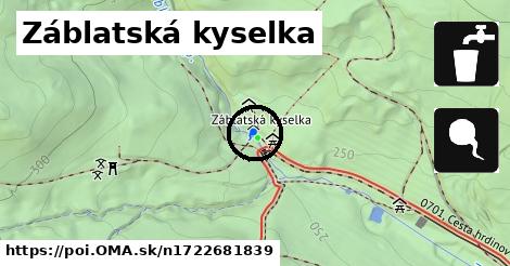 Záblatská kyselka