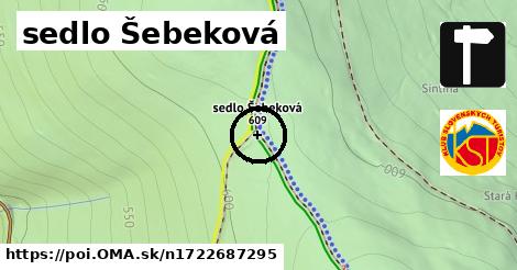 sedlo Šebeková