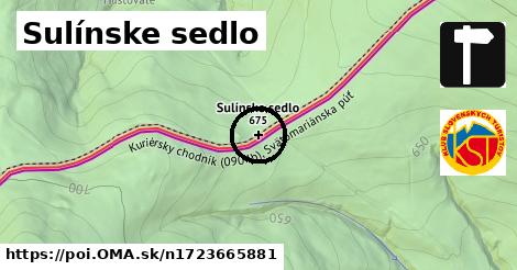 Sulínske sedlo