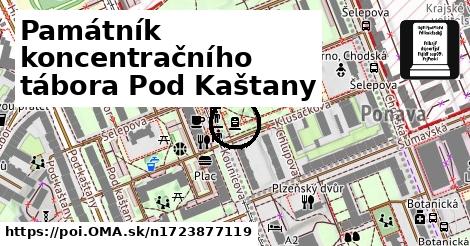 Památník koncentračního tábora Pod Kaštany